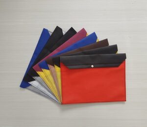 پوشه پارچه‌ای دکمه‌دار ( اسپان باند )