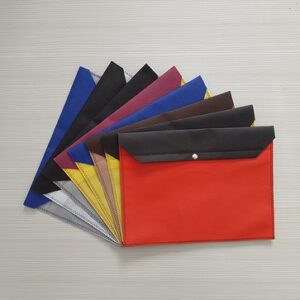 پوشه پارچه‌ای دکمه‌دار ( اسپان باند )